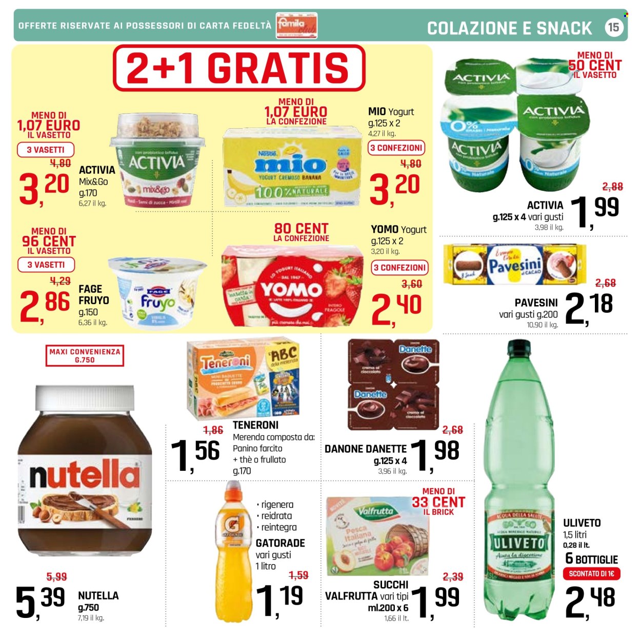 Volantino Famila - 21/3/2024 - 30/3/2024. Pagina 15