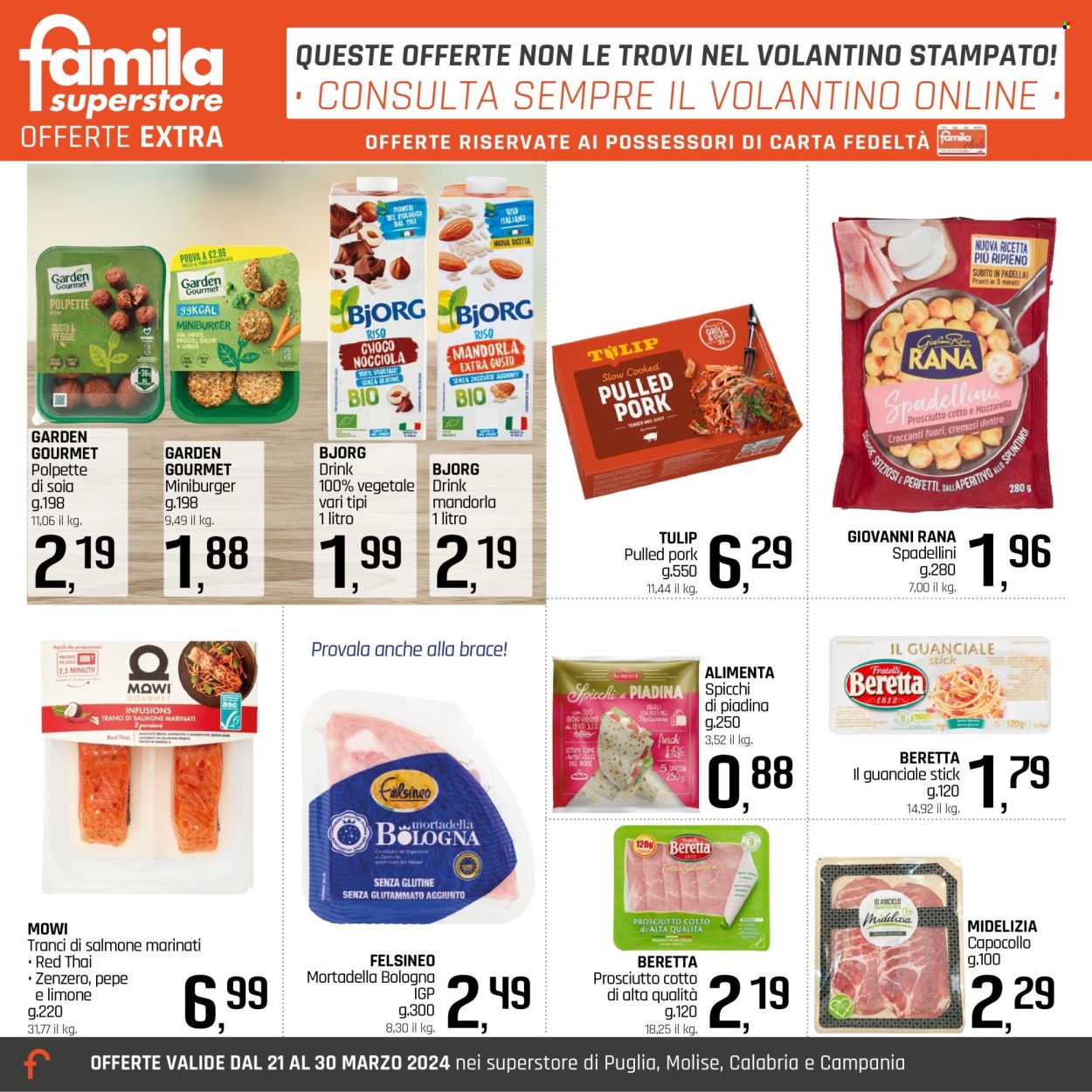 Volantino Famila - 21/3/2024 - 30/3/2024. Pagina 24