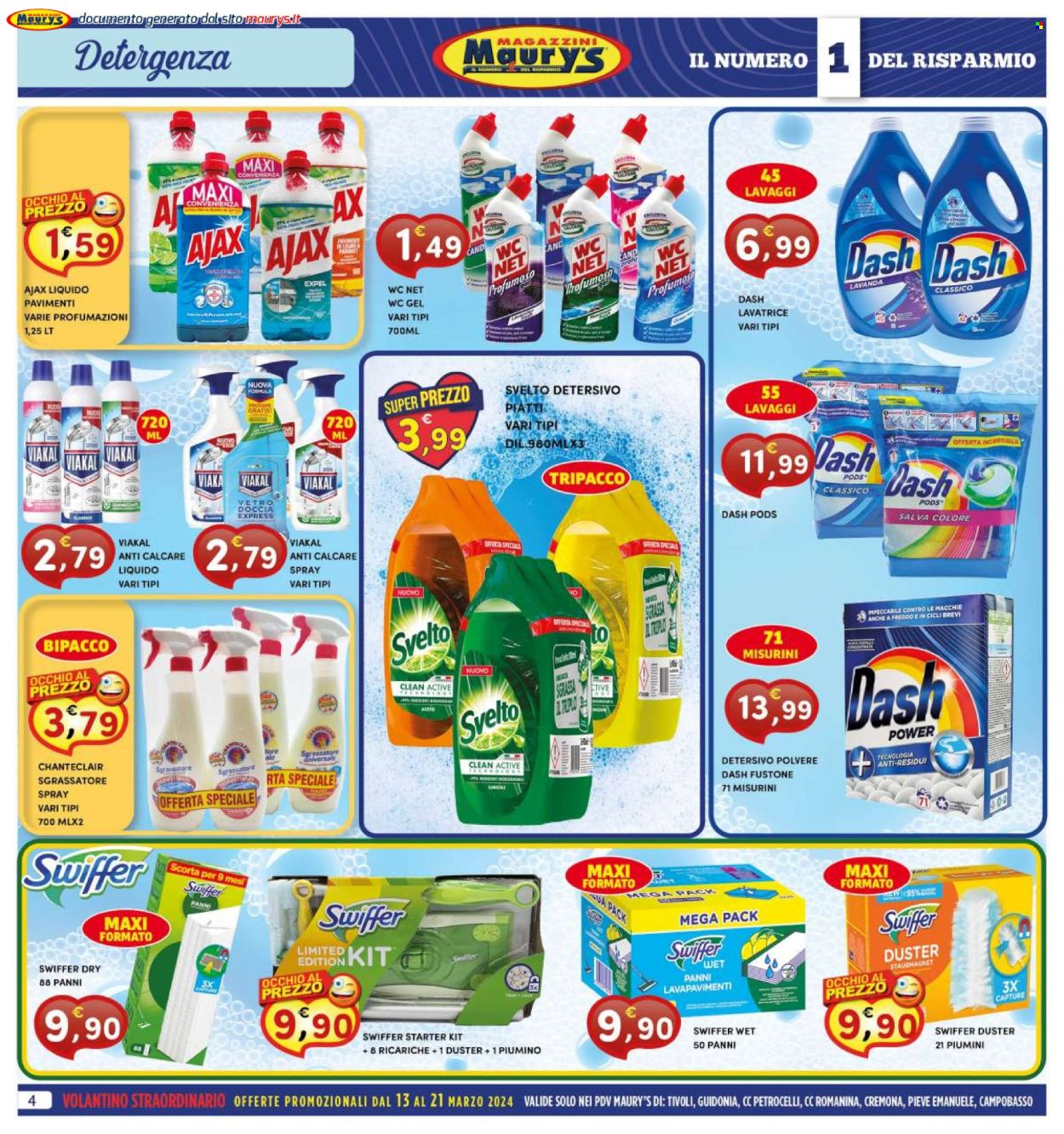 Volantino Maury's - 13/3/2024 - 21/3/2024. Pagina 4