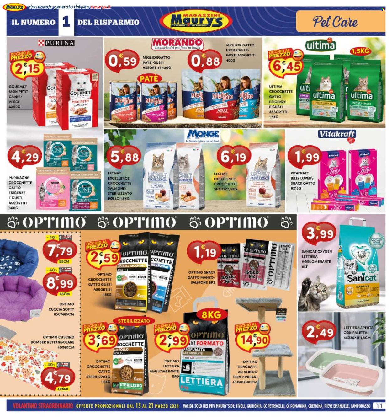 Volantino Maury's - 13/3/2024 - 21/3/2024. Pagina 11