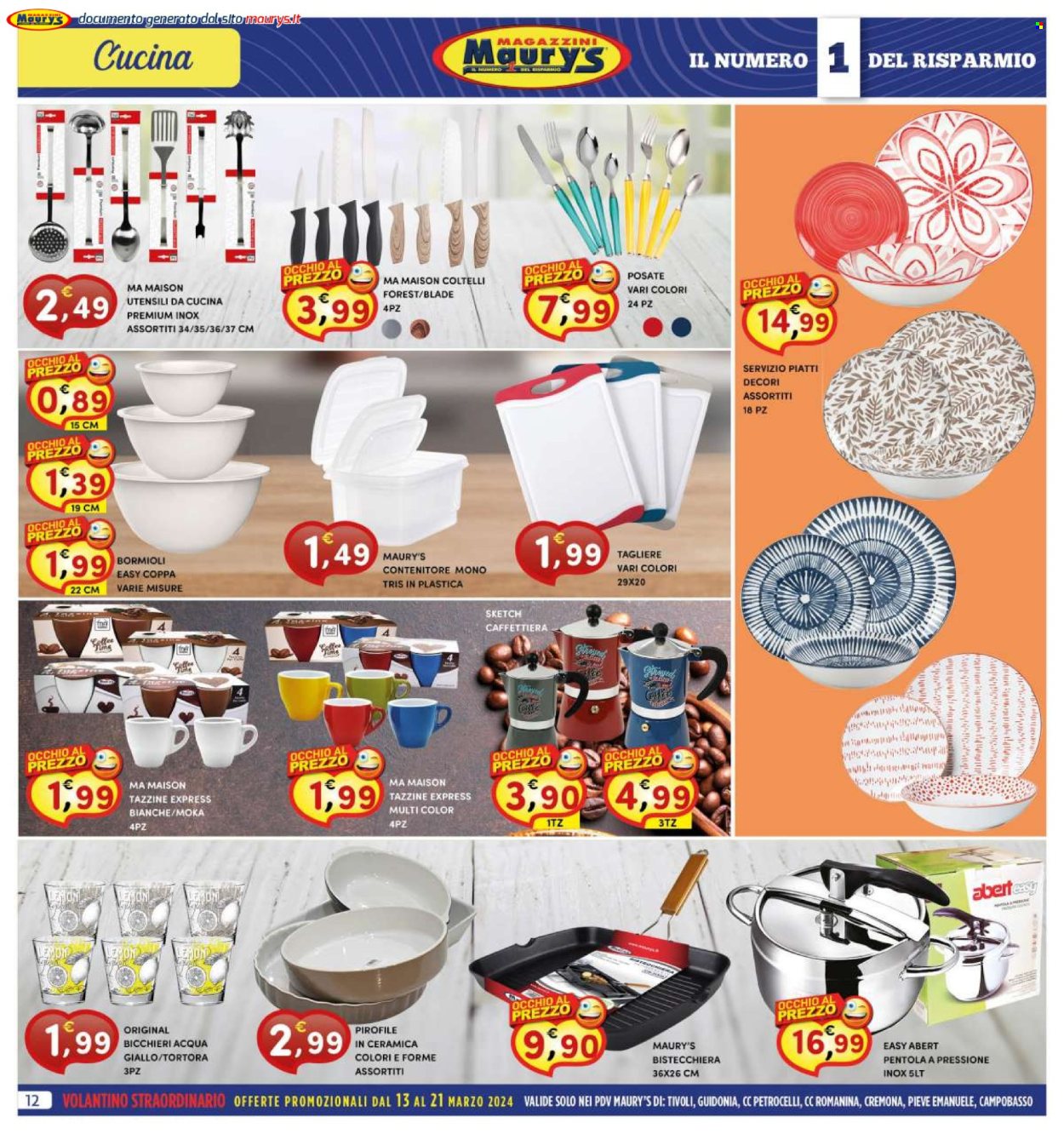 Volantino Maury's - 13/3/2024 - 21/3/2024. Pagina 12