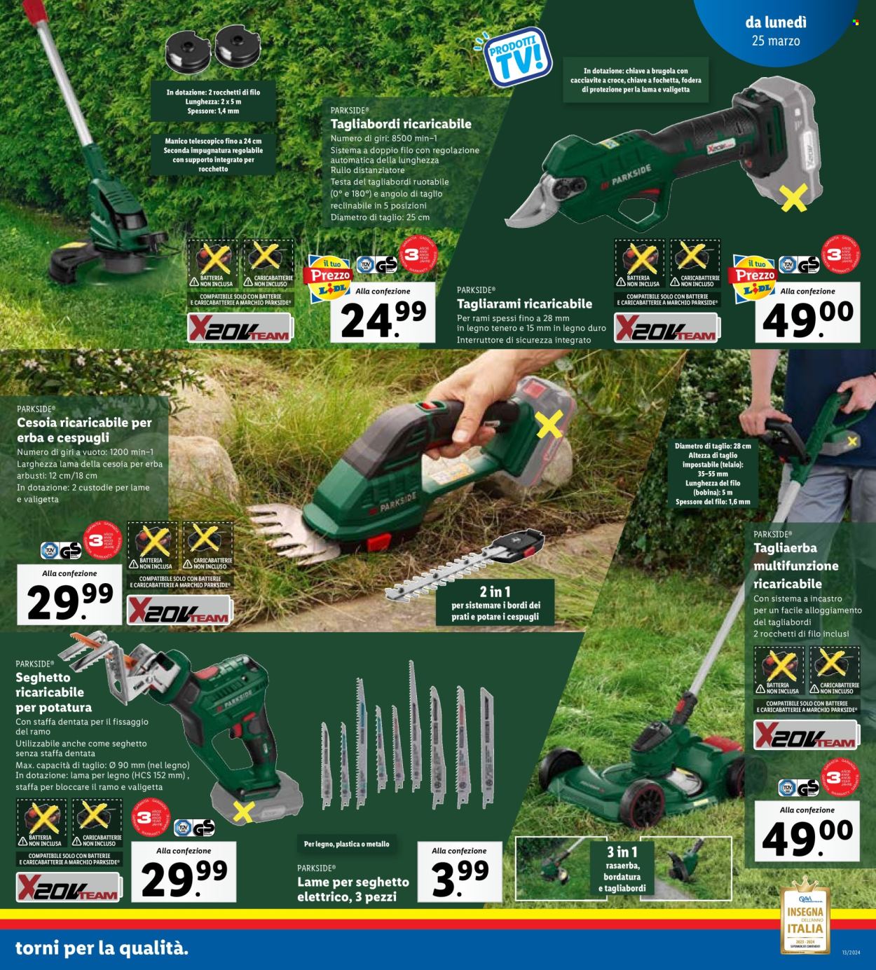 Volantino Lidl - 25/3/2024 - 30/3/2024. Pagina 23