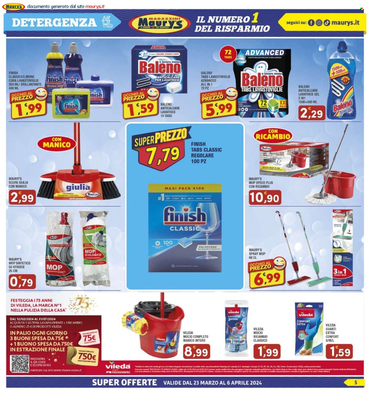 Volantino Maury's - 23/3/2024 - 6/4/2024. Pagina 5