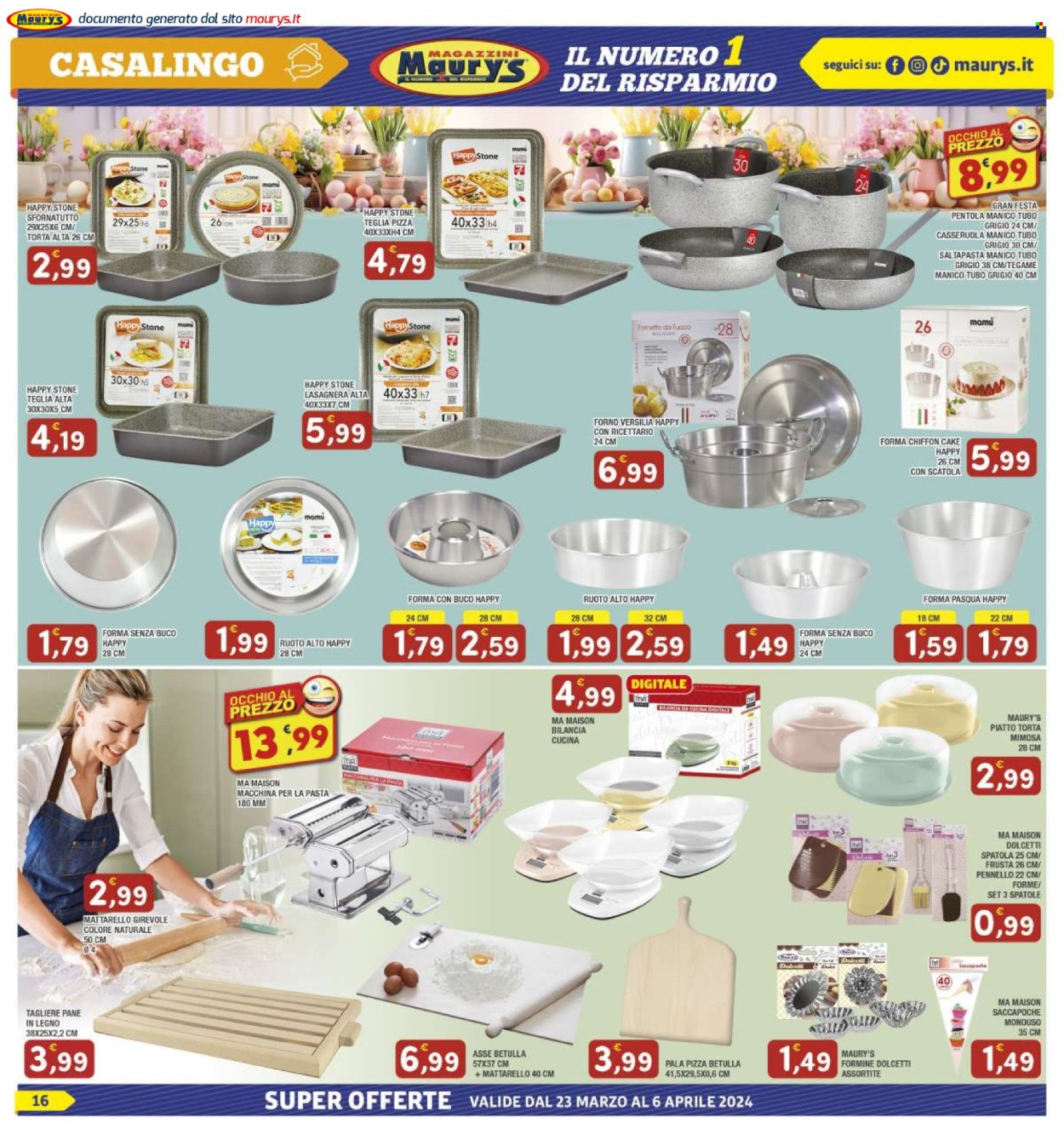 Volantino Maury's - 23/3/2024 - 6/4/2024. Pagina 16
