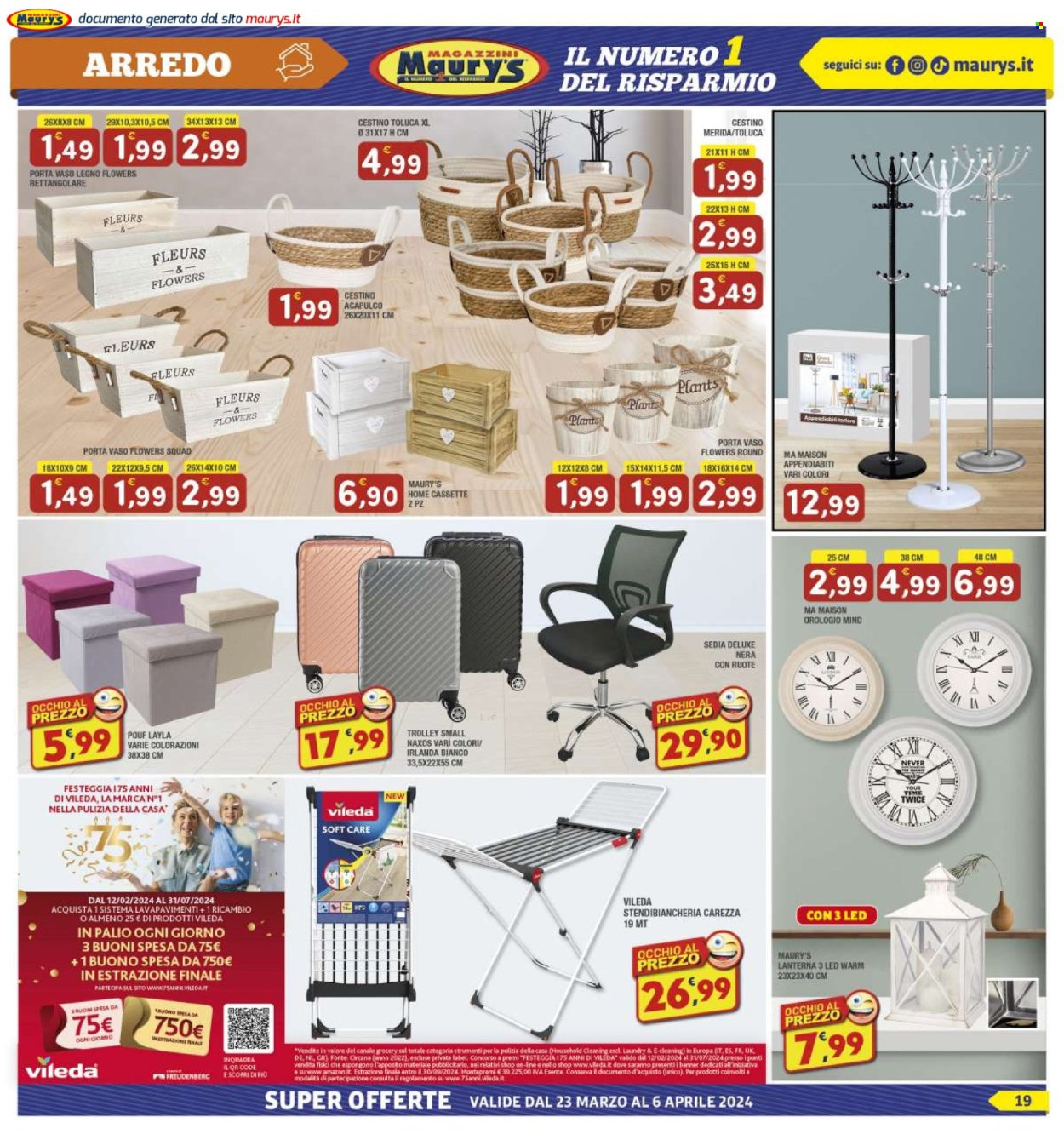 Volantino Maury's - 23/3/2024 - 6/4/2024. Pagina 19