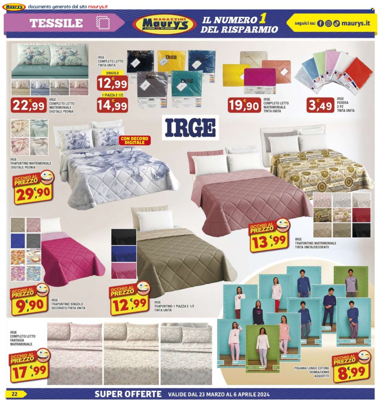 Volantino Maury's - 23/3/2024 - 6/4/2024. Pagina 22