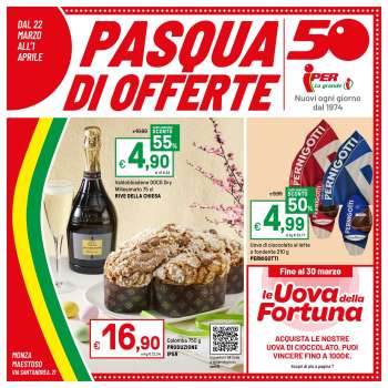 Volantino Iper, La grande i - 22/3/2024 - 1/4/2024.