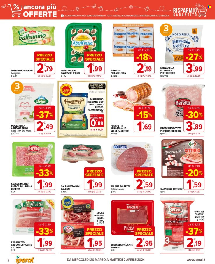 Volantino Iperal - 20/3/2024 - 2/4/2024. Pagina 2