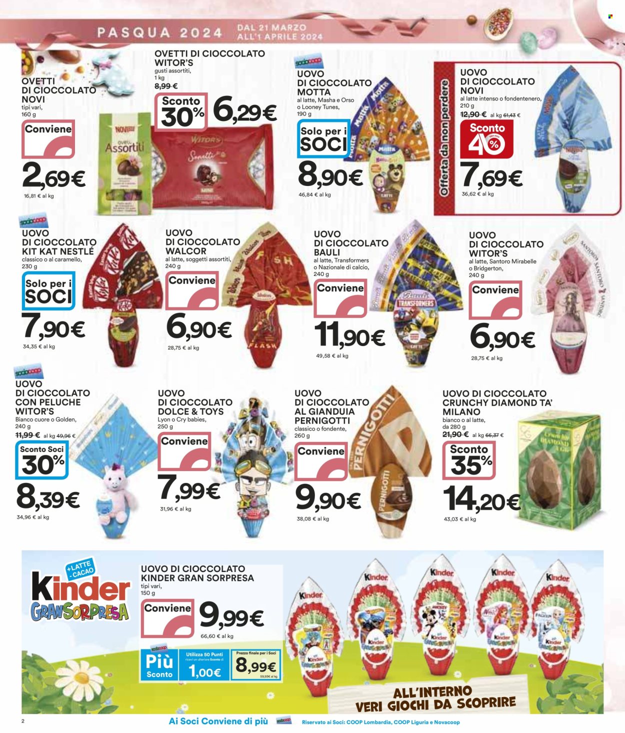 Volantino Coop - 21/3/2024 - 1/4/2024. Pagina 2