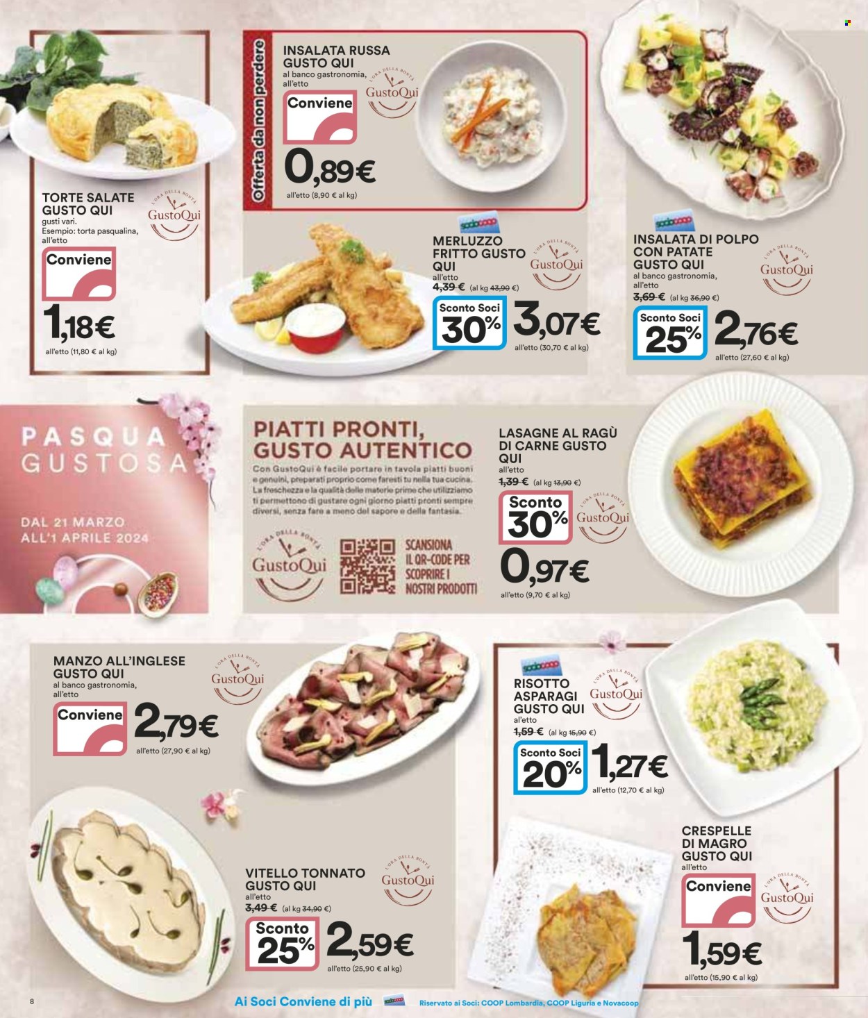 Volantino Coop - 21/3/2024 - 1/4/2024. Pagina 8