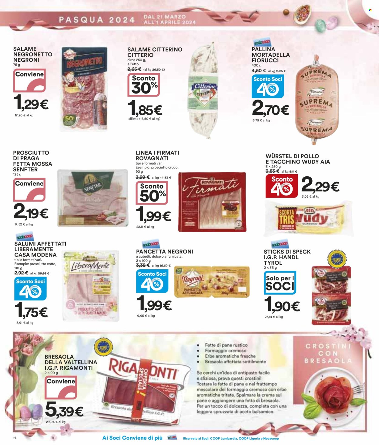 Volantino Coop - 21/3/2024 - 1/4/2024. Pagina 14
