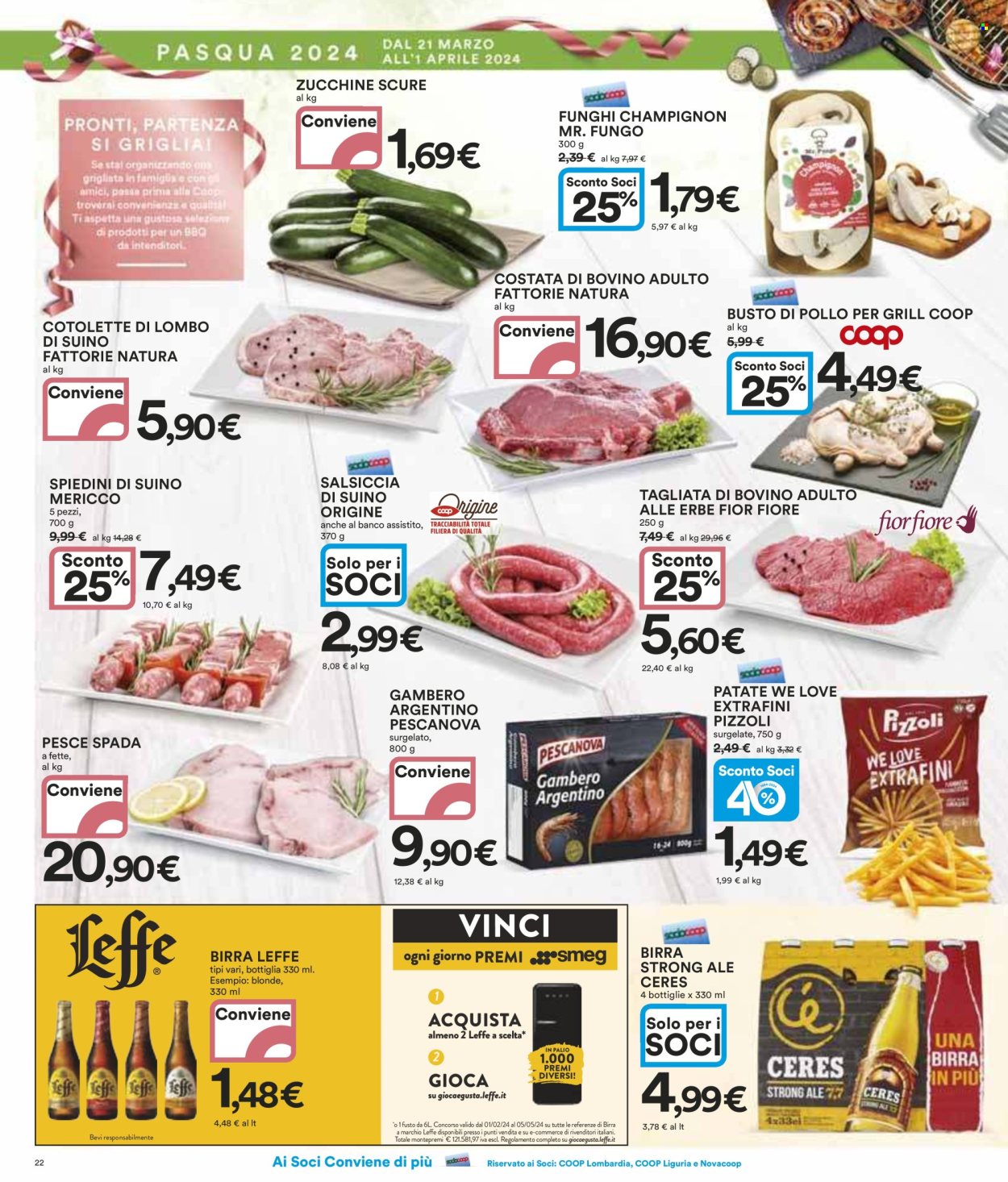 Volantino Coop - 21/3/2024 - 1/4/2024. Pagina 22