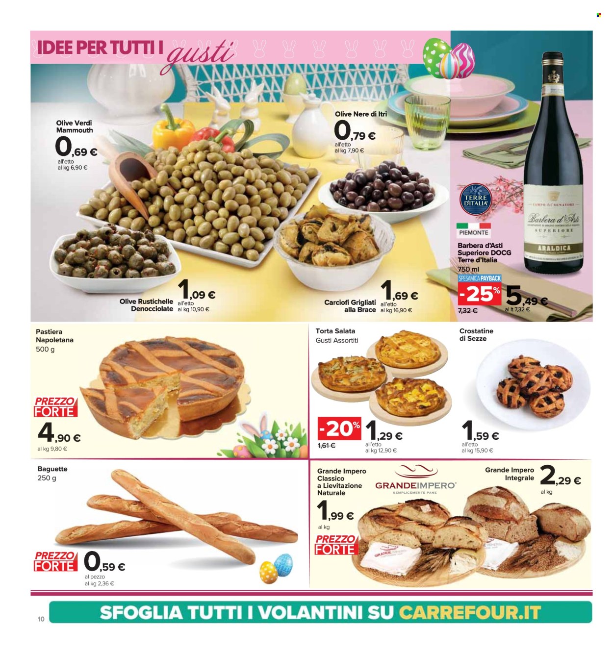 Volantino Carrefour - 19/3/2024 - 1/4/2024. Pagina 10