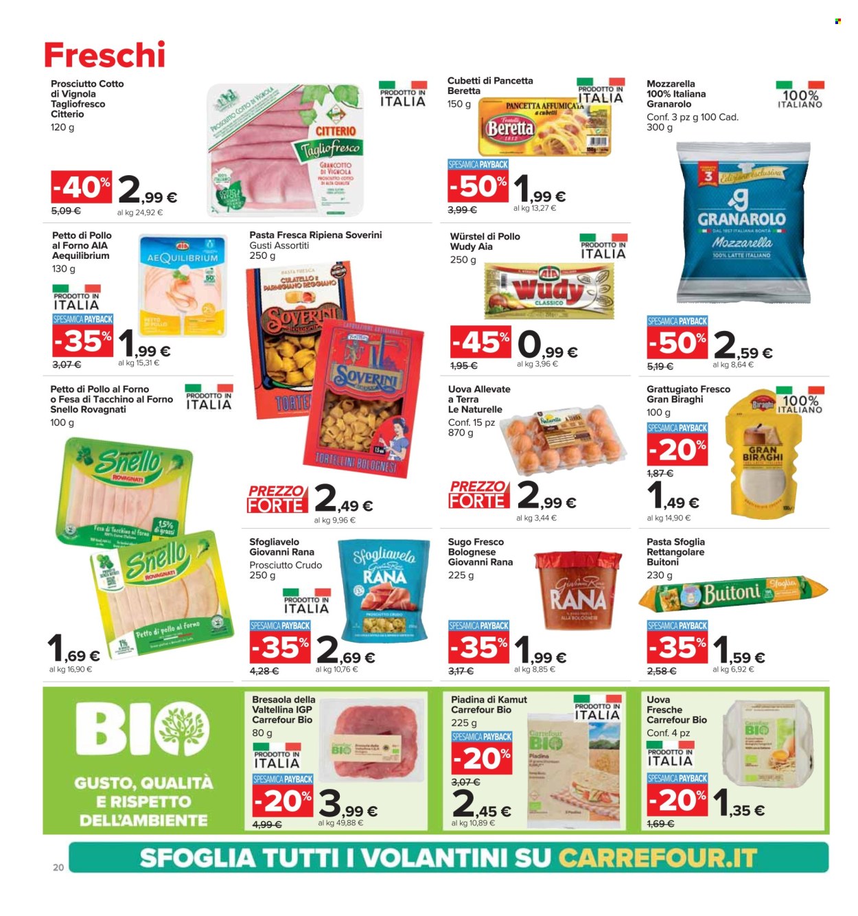Volantino Carrefour - 19/3/2024 - 1/4/2024. Pagina 20