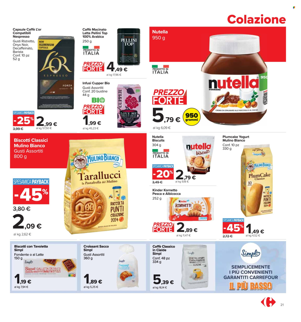 Volantino Carrefour - 19/3/2024 - 1/4/2024. Pagina 21