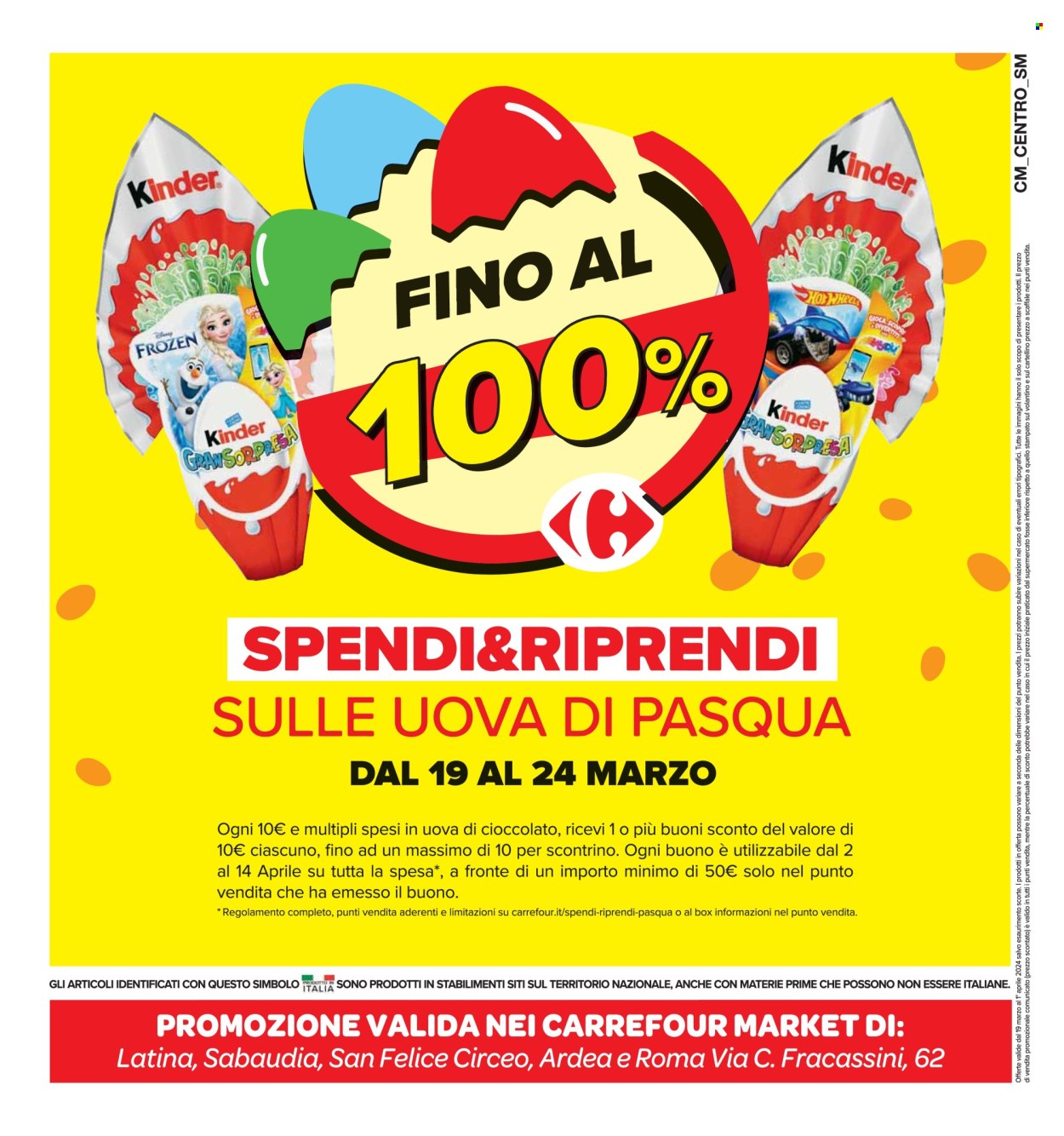 Volantino Carrefour - 19/3/2024 - 1/4/2024. Pagina 28
