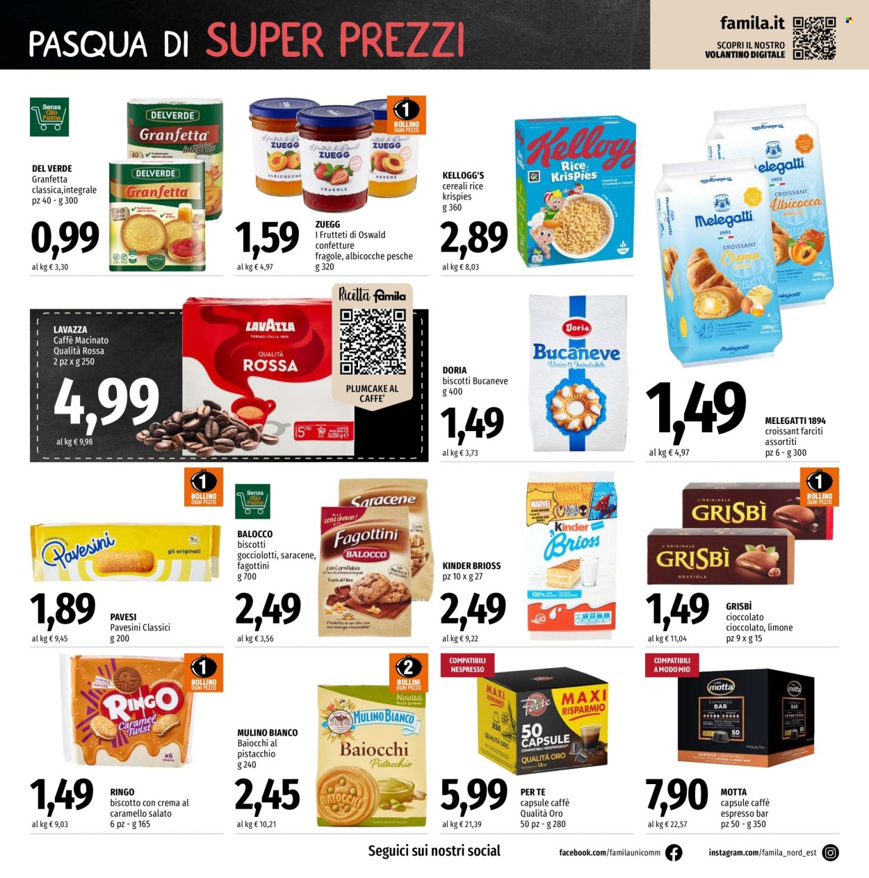 Volantino Famila - 21/3/2024 - 2/4/2024. Pagina 16