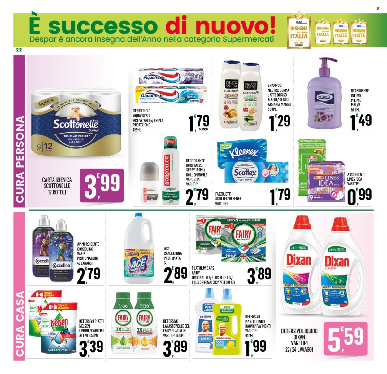 Volantino Despar - 21/3/2024 - 3/4/2024. Pagina 22