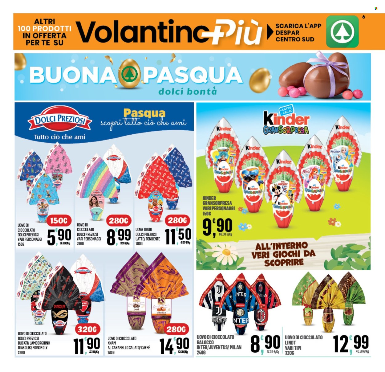 Volantino Eurospar - 21/3/2024 - 3/4/2024. Pagina 6