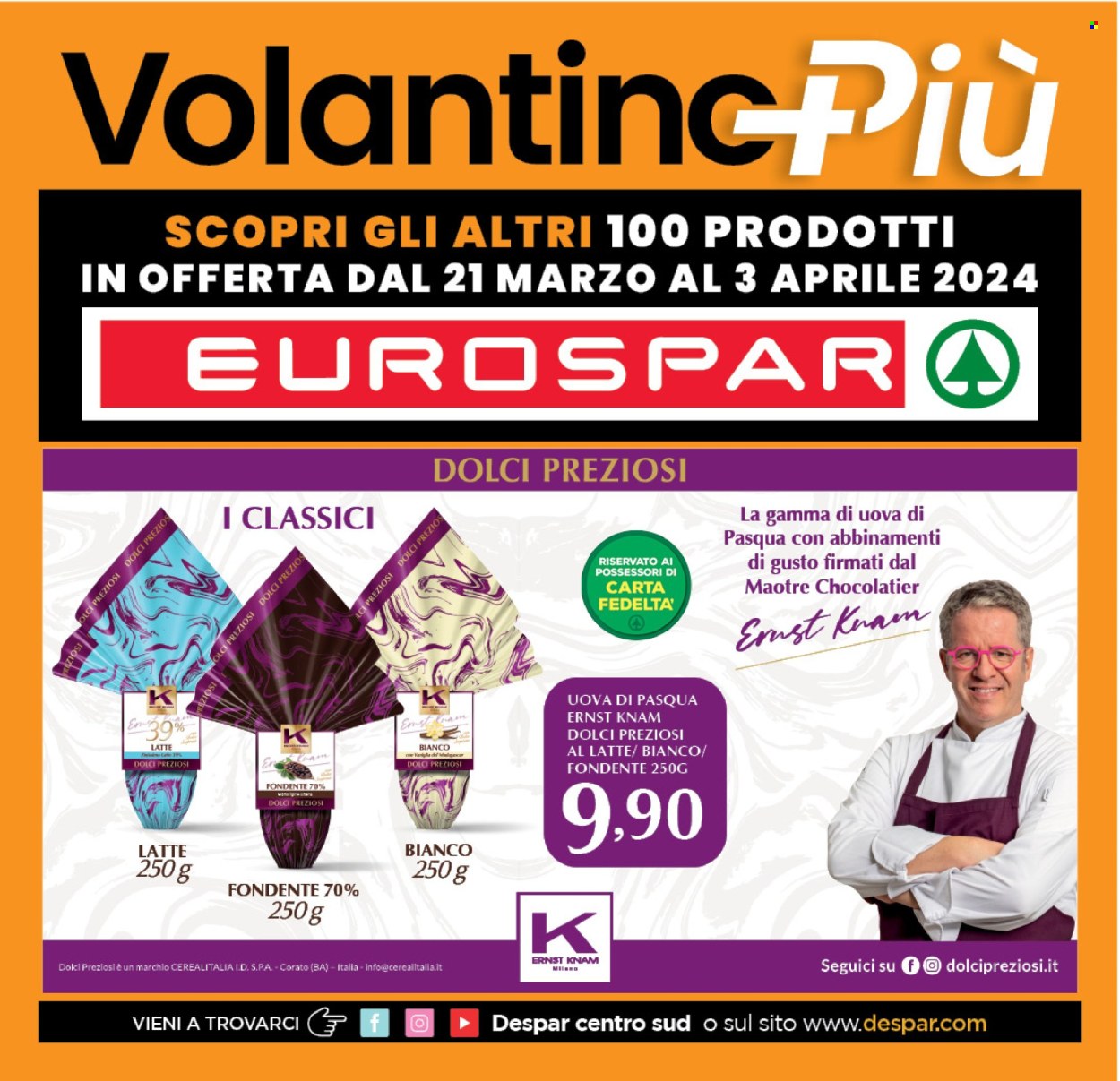 Volantino Eurospar - 21/3/2024 - 3/4/2024. Pagina 17