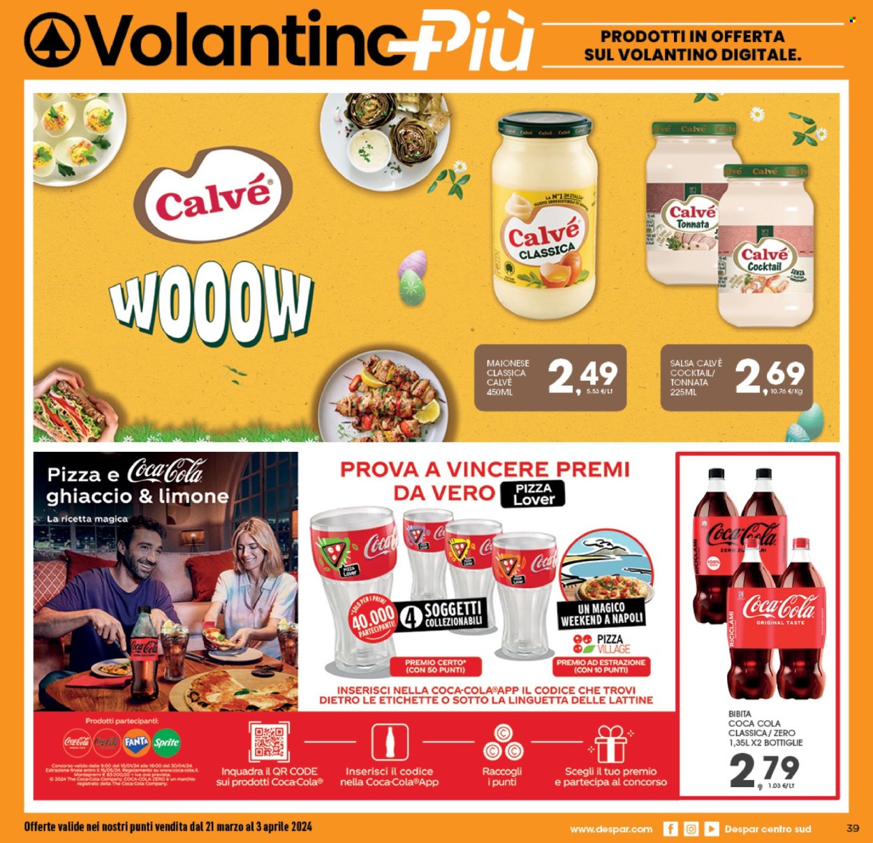 Volantino Eurospar - 21/3/2024 - 3/4/2024. Pagina 39