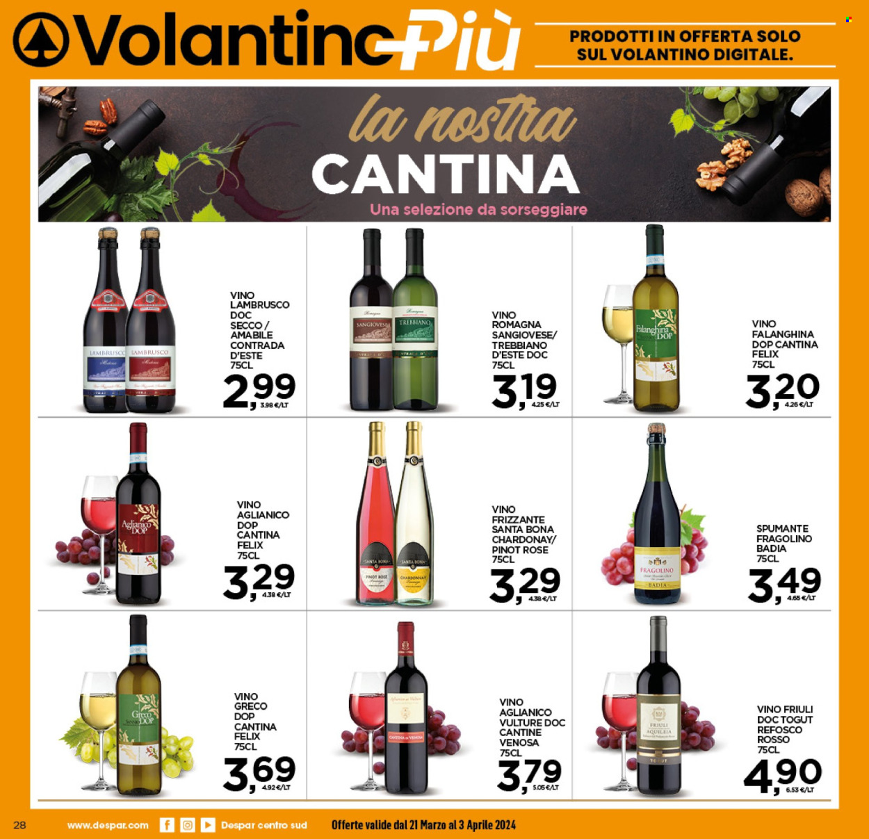 Volantino Interspar - 21/3/2024 - 3/4/2024. Pagina 28