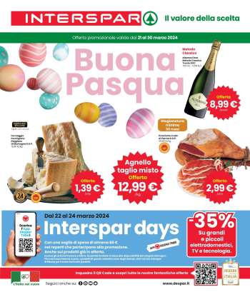 Volantino Interspar - 21/3/2024 - 30/3/2024.