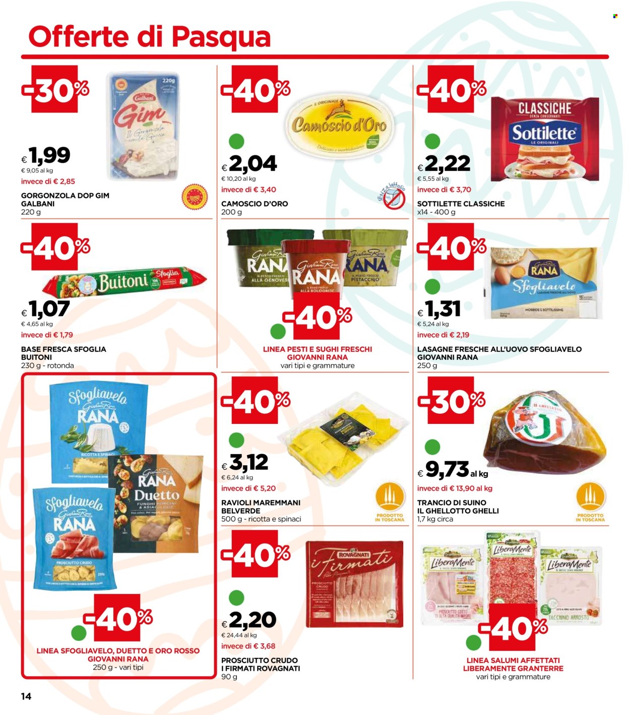 Volantino Coop - 21/3/2024 - 3/4/2024. Pagina 14
