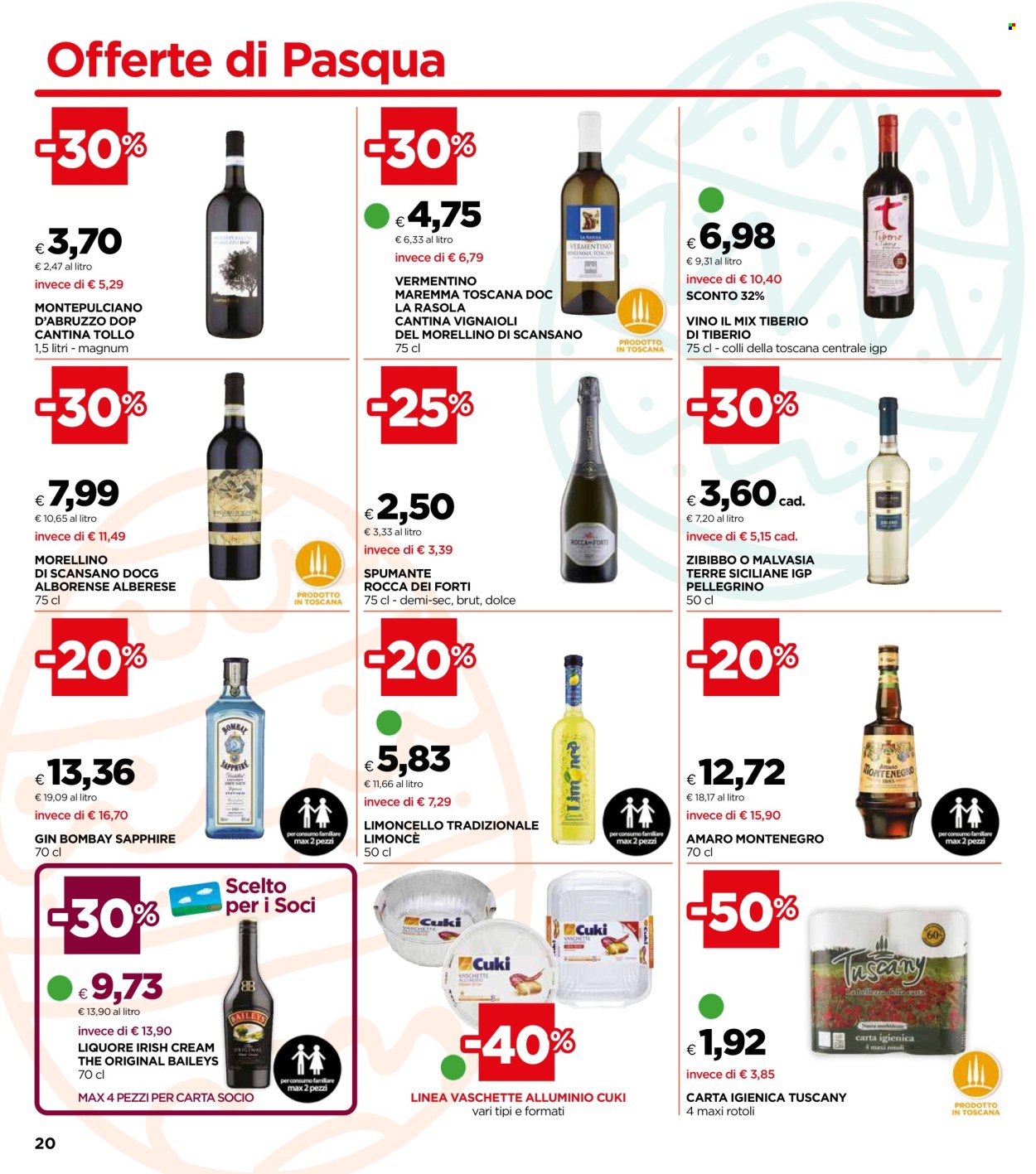 Volantino Coop - 21/3/2024 - 3/4/2024. Pagina 20