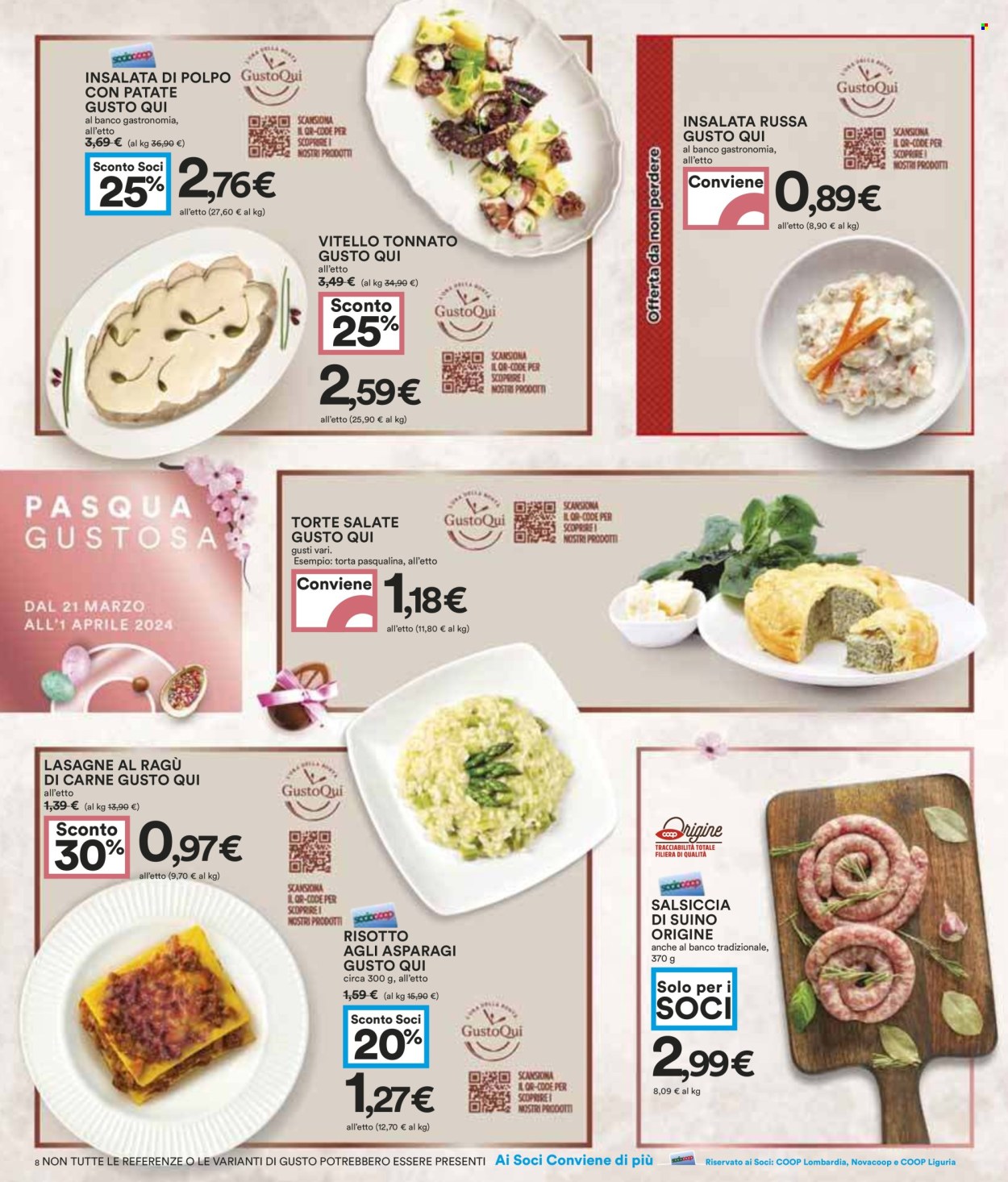 Volantino Coop - 21/3/2024 - 1/4/2024. Pagina 8