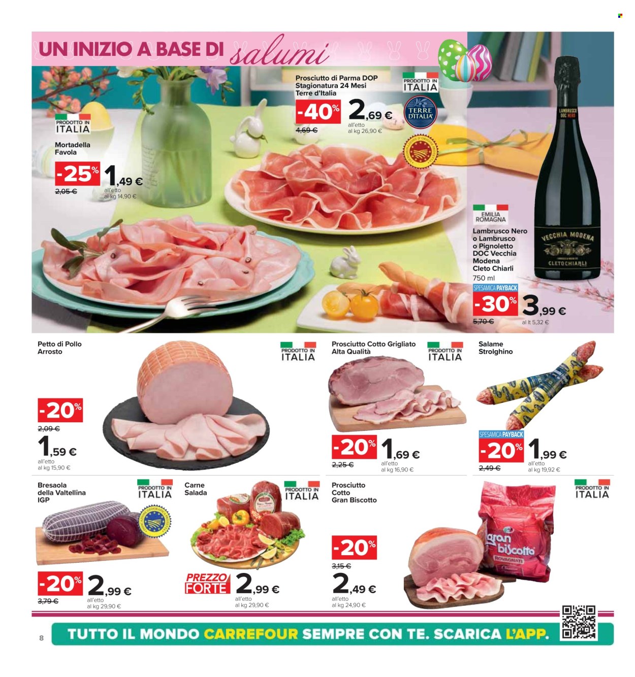Leták Carrefour - 19.3.2024 - 1.4.2024. Strana 8
