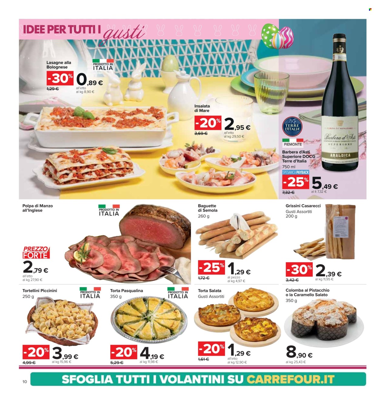 Volantino Carrefour - 19/3/2024 - 1/4/2024. Pagina 10