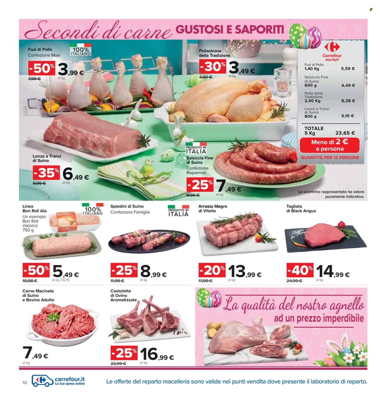 Volantino Carrefour - 19/3/2024 - 1/4/2024. Pagina 12