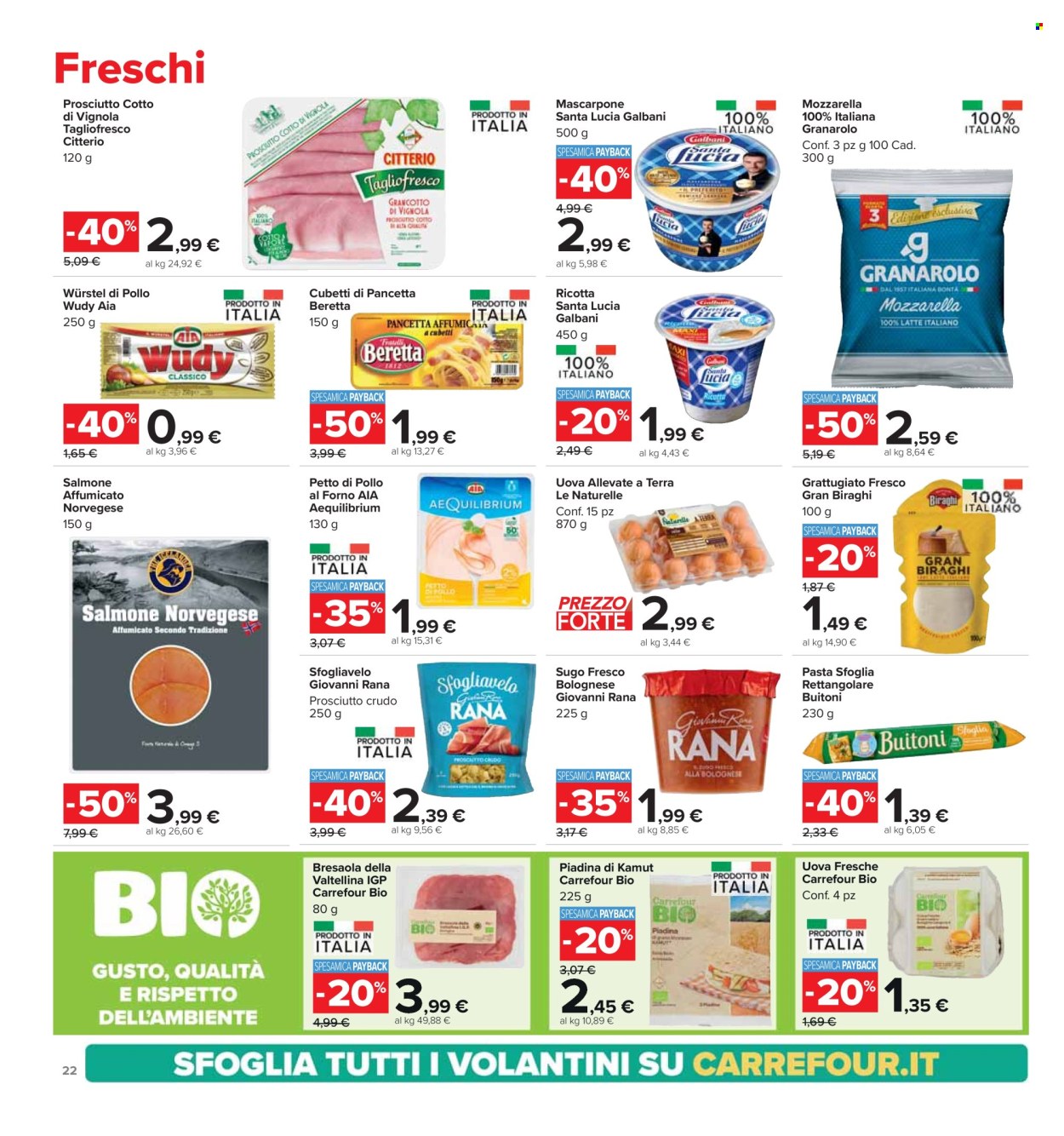 Leták Carrefour - 19.3.2024 - 1.4.2024. Strana 22
