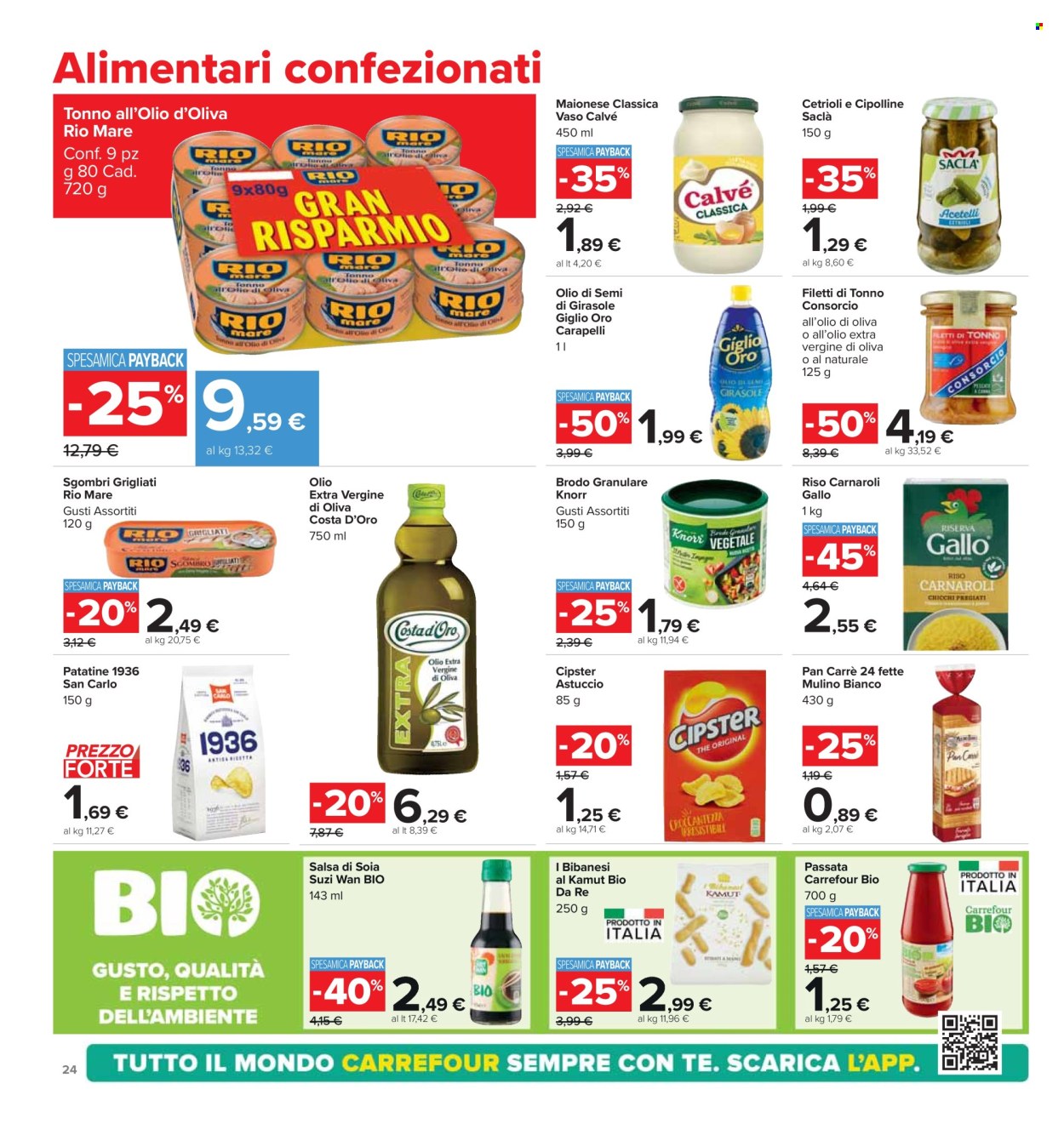 Volantino Carrefour - 19/3/2024 - 1/4/2024. Pagina 24