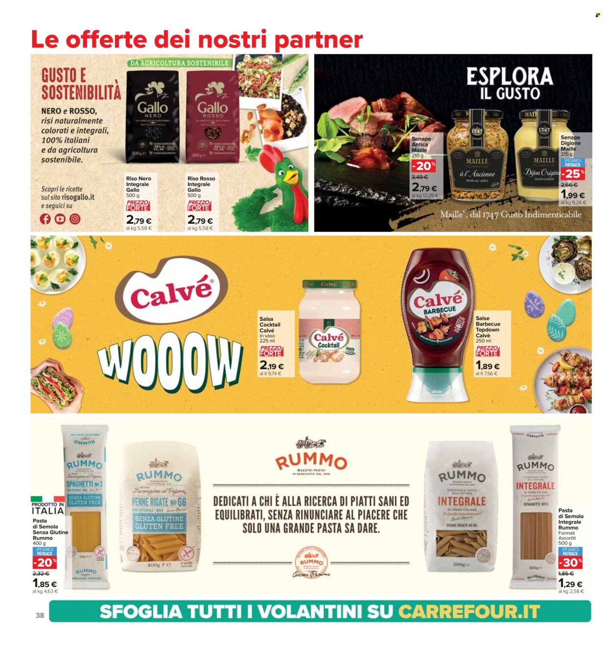 Leták Carrefour - 19.3.2024 - 1.4.2024. Strana 38