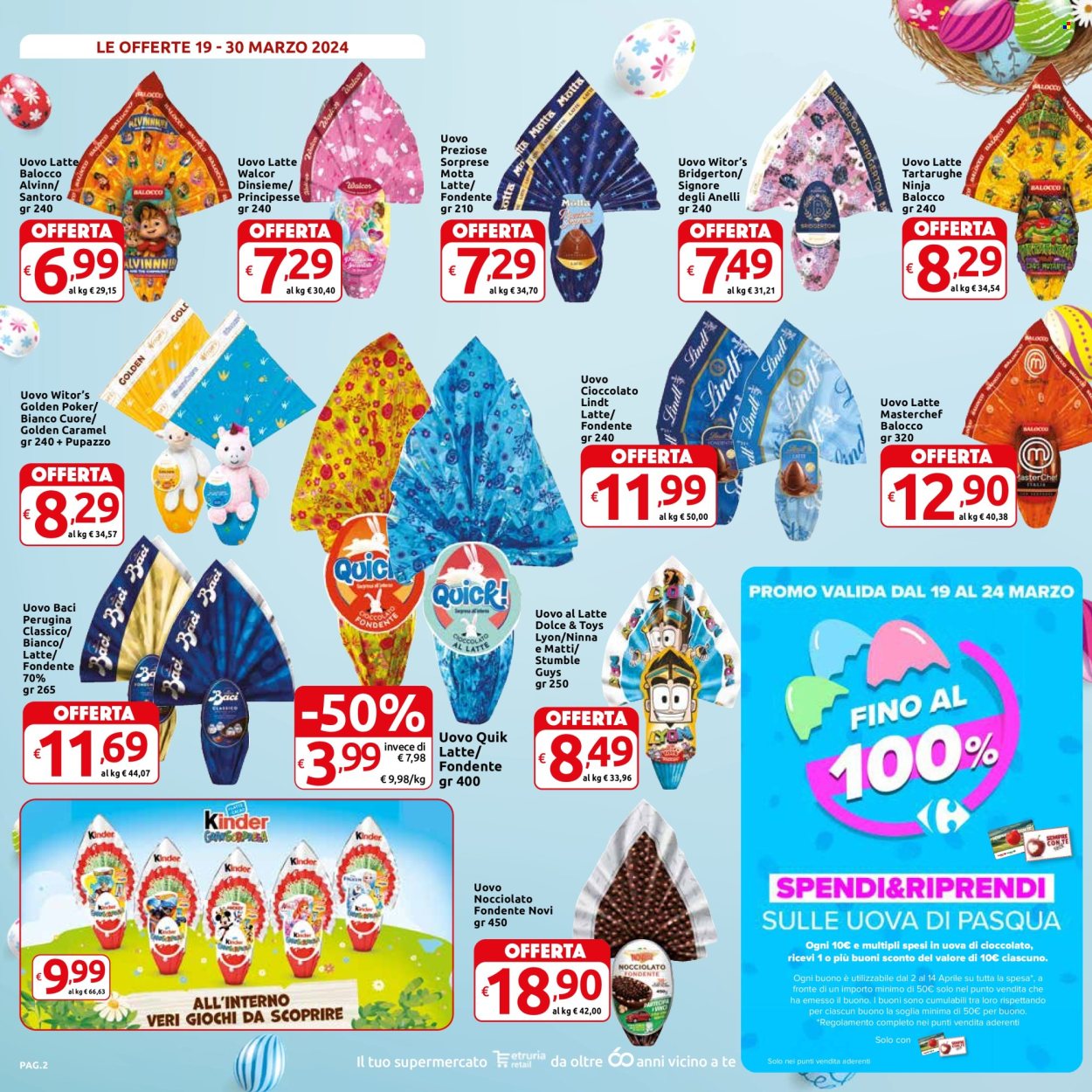 Volantino Carrefour - 19/3/2024 - 30/3/2024. Pagina 2