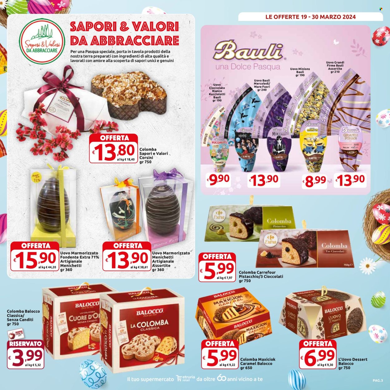 Volantino Carrefour - 19/3/2024 - 30/3/2024. Pagina 3