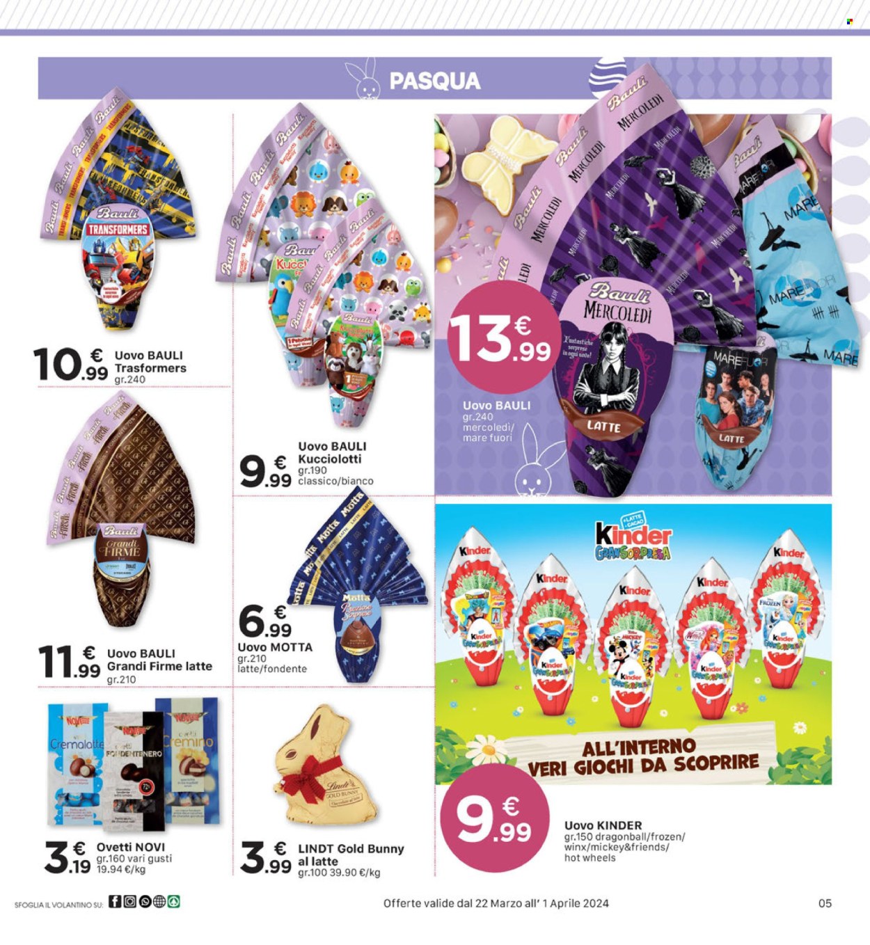 Volantino Eurospar - 22/3/2024 - 1/4/2024. Pagina 5