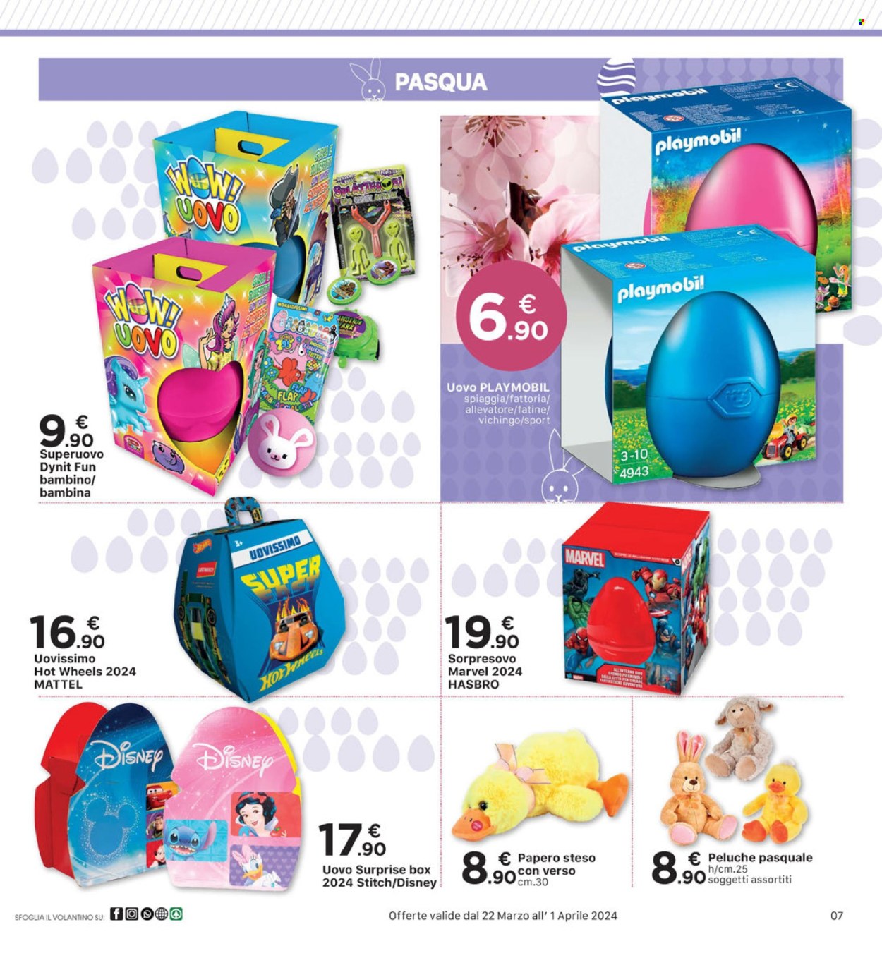Volantino Eurospar - 22/3/2024 - 1/4/2024. Pagina 7