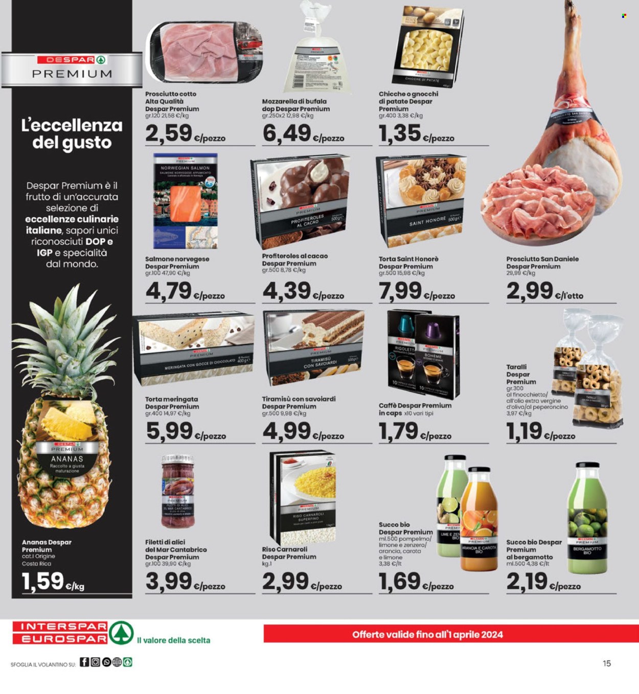 Volantino Interspar - 22/3/2024 - 1/4/2024. Pagina 15