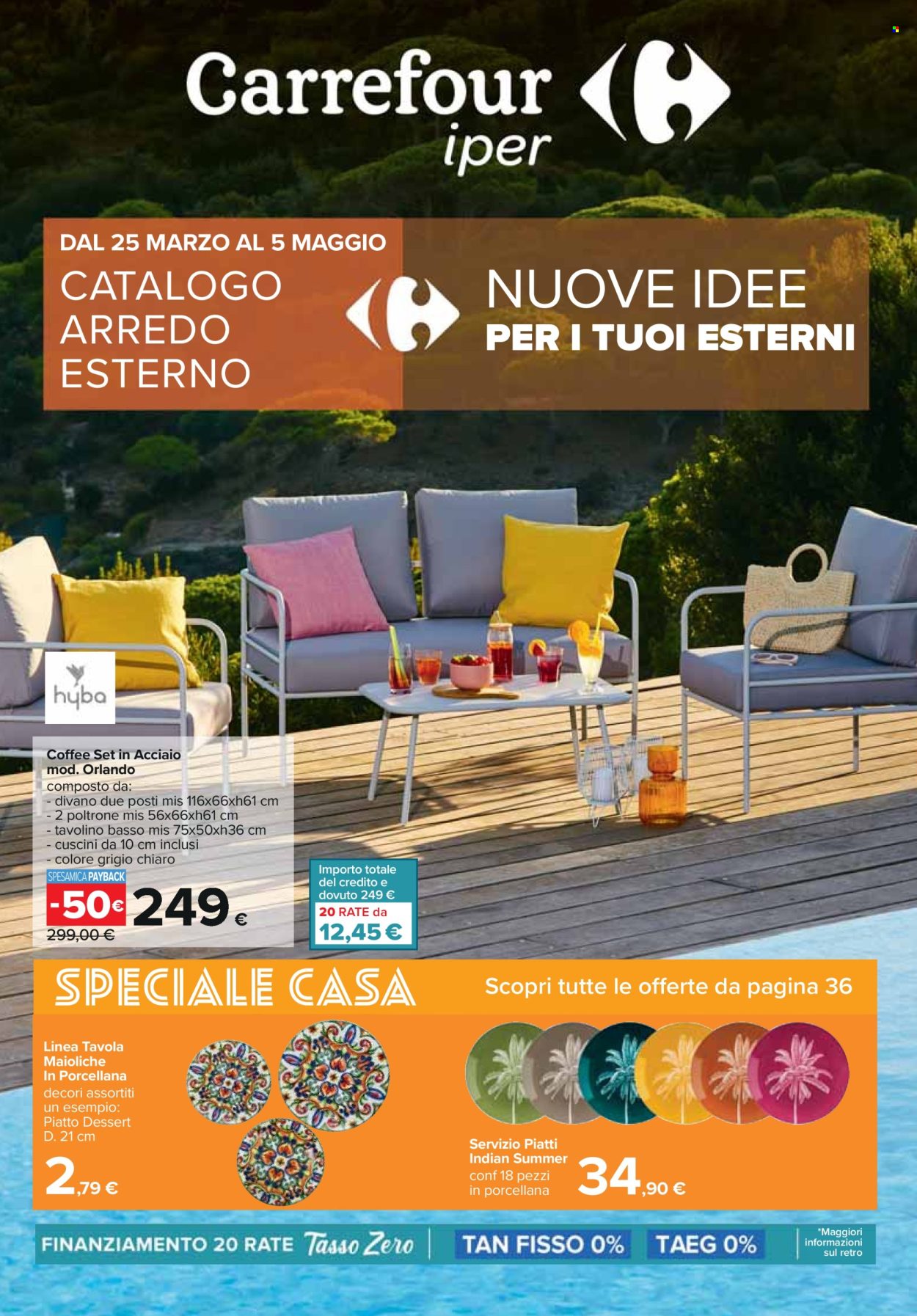 Volantino Carrefour - 25/3/2024 - 5/5/2024. Pagina 1