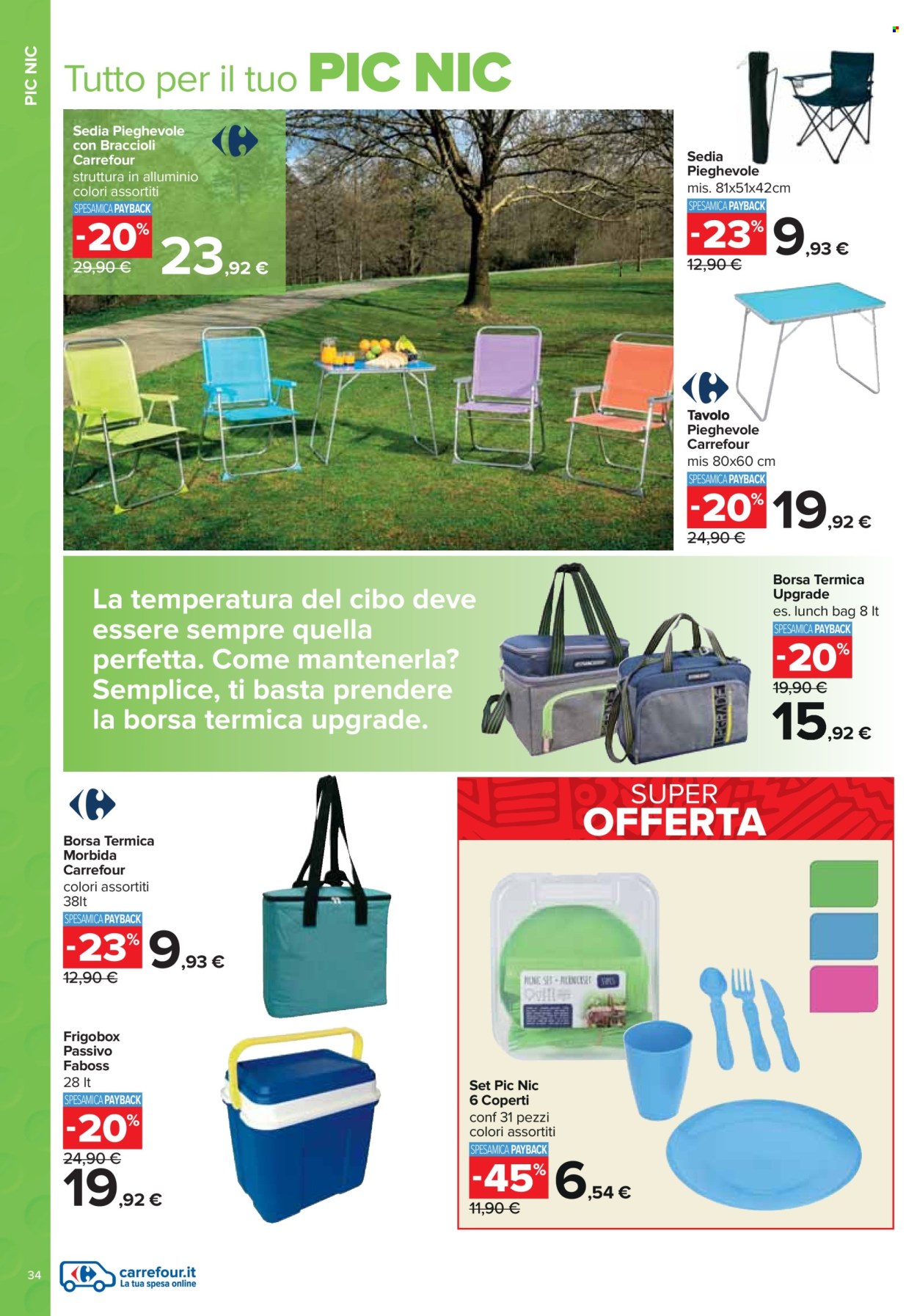 Volantino Carrefour - 25/3/2024 - 5/5/2024. Pagina 34