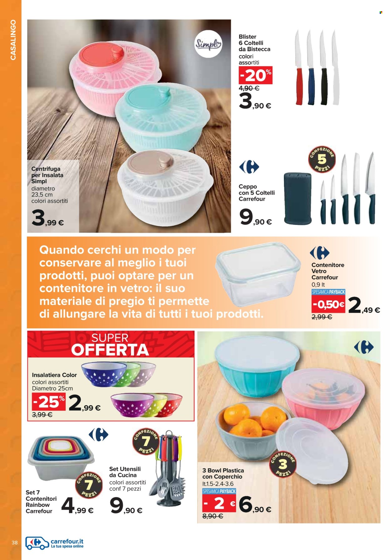 Volantino Carrefour - 25/3/2024 - 5/5/2024. Pagina 38