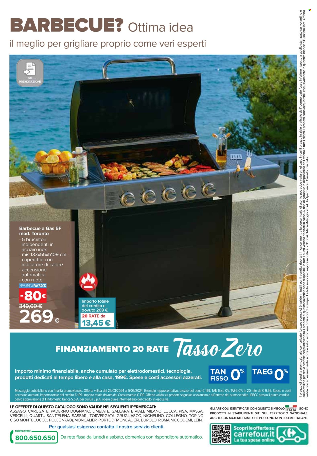 Volantino Carrefour - 25/3/2024 - 5/5/2024. Pagina 40