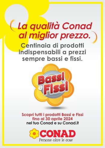 Volantino Conad - 21/3/2024 - 30/4/2024.