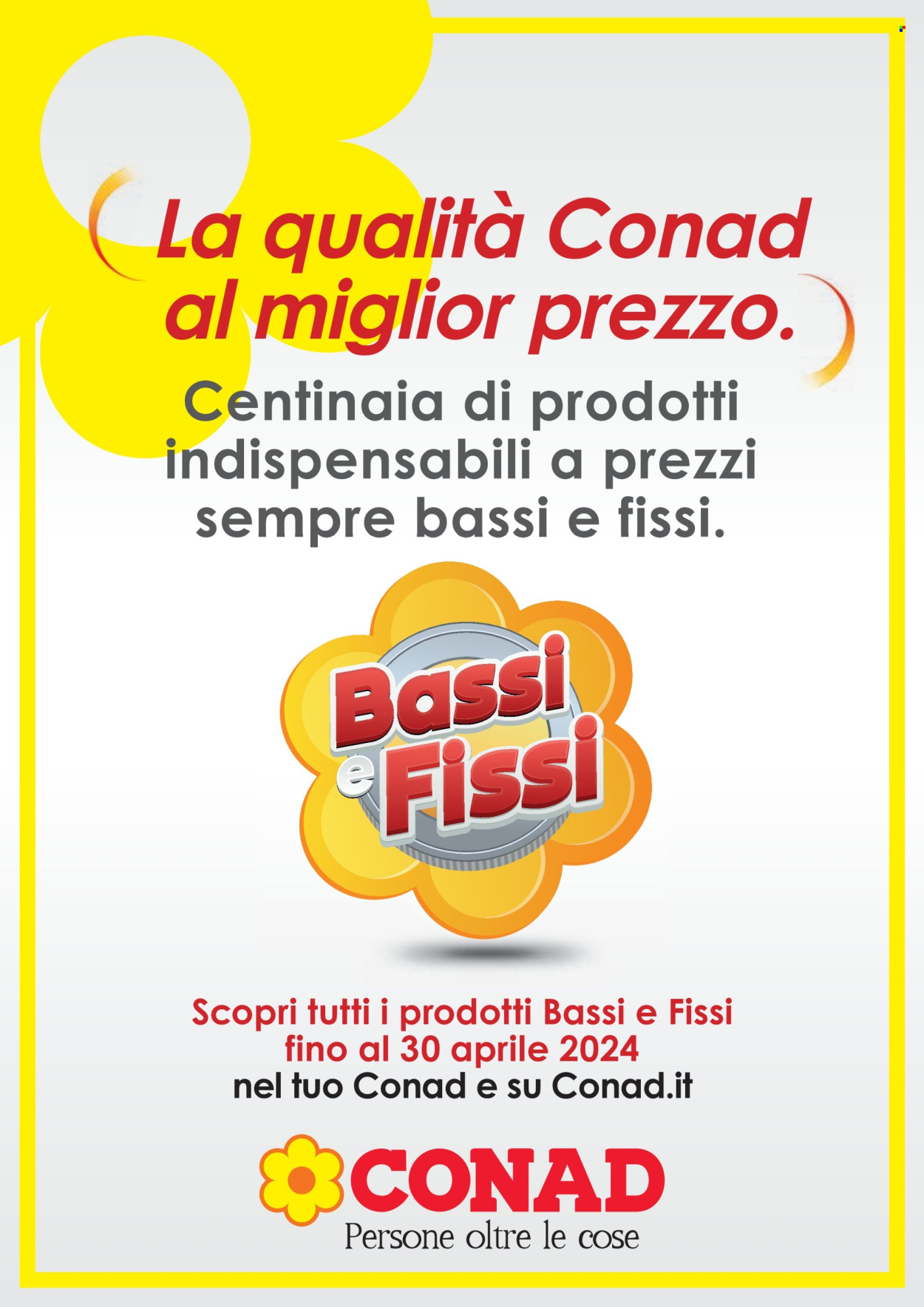 Leták Conad - 21.3.2024 - 30.4.2024. Strana 1