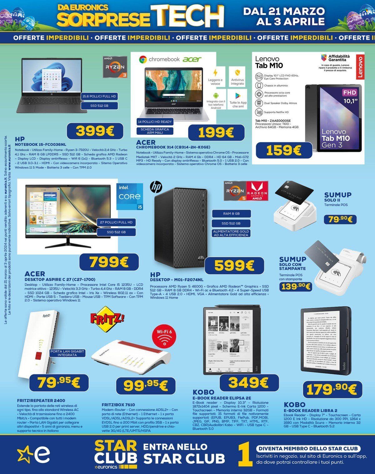 Volantino Euronics - 21/3/2024 - 3/4/2024. Pagina 7