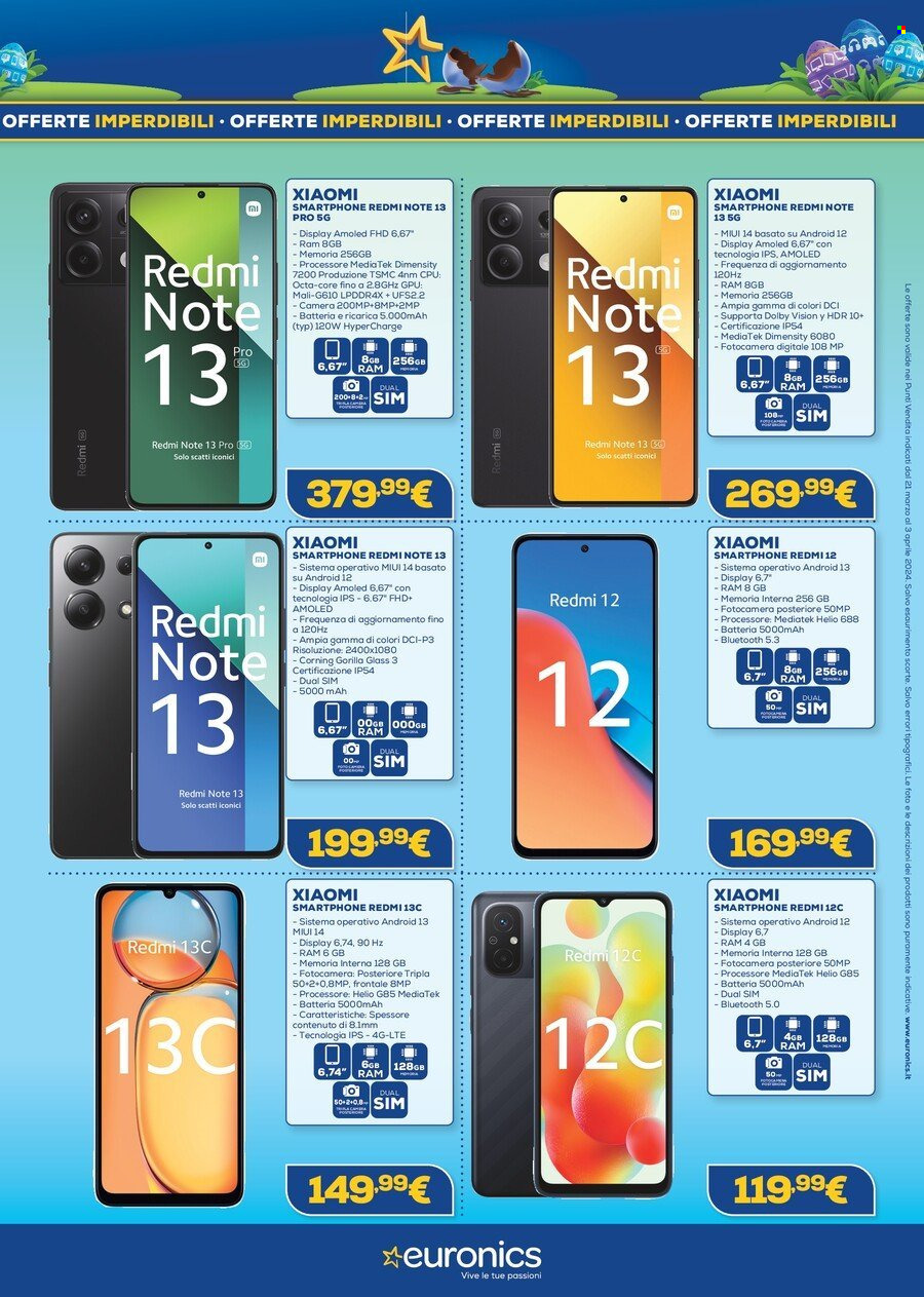 Volantino Euronics - 21/3/2024 - 4/4/2024. Pagina 19