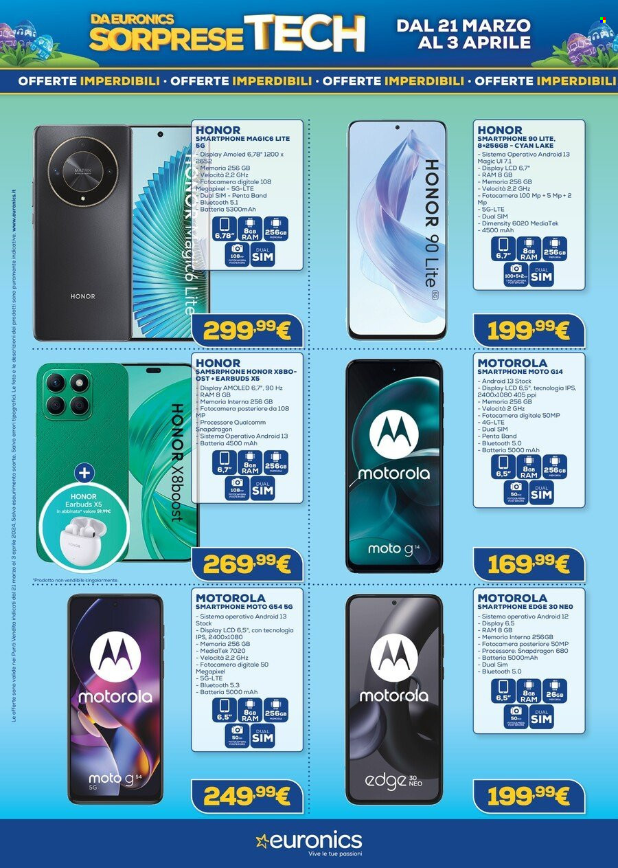 Volantino Euronics - 21/3/2024 - 4/4/2024. Pagina 20